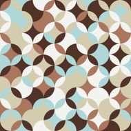 Bright round pattern Based on Traditional Japanese Embroidery