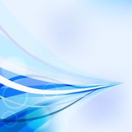 Abstract background with curved lines eps10