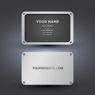 Business Card Template N170