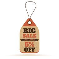 Price tags in vintage style N15