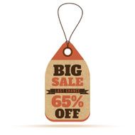 Price tags in vintage style N16
