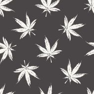 Ganja Leaves Seamless N3