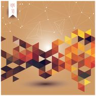 Abstract geometric colorful background pattern design elements vector illustration N42