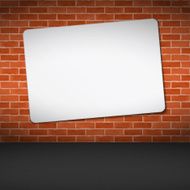 Banner on Brick Wall N2