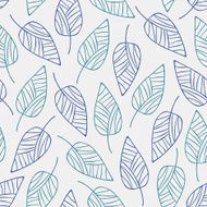 Leaves seamless pattern N44