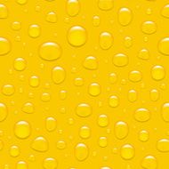 Water drops on glass Like a beer Seamless background