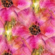Watercolor Flowers N169
