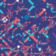 pattern of geometric shapes Colorful mosaic banner background card brochure N2