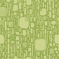seamless green abstract pattern N2