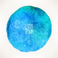 Watercolor blue background N3