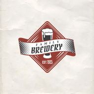 Retro Styled Beer Label N14
