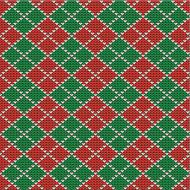 Christmas argyle background seamless pattern included N2