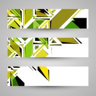 Abstract banner backgrounds N4