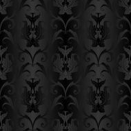 seamless black wallpaper pattern N2