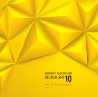 Yellow geometrical background