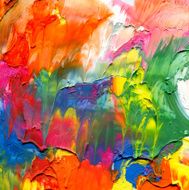 Abstract acrylic painted background N14