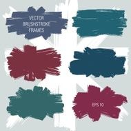 paint brush stroke frames N2