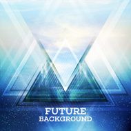 Abstract triangle future vector background N13