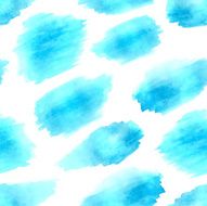 Seamless vector watercolor pattern