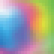 Mosaic rainbow background