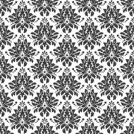 Damascus pattern Seamless vintage background Vector illustration N14