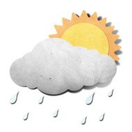Weather grunge recycled papercraft stick N5