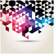 Abstract geometric colorful background pattern design elements vector illustration N43