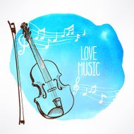 background with violin - 1 N2