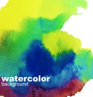 vector watercolor gradient background