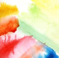 Abstract watercolor painting N41