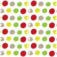Bright stamp circles seamless pattern
