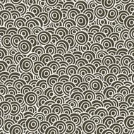 Seamless pattern with wool of sheep