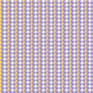 Gingham fabric decorated with ric-racs seamless pattern included N2
