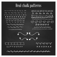 Real chalk patterns