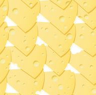 Abstract cheese background Seamless