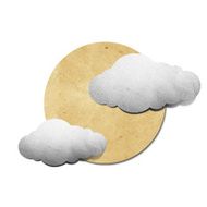 Weather grunge recycled papercraft stick N8