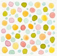 Abstract circle watercolor hand painted background