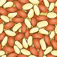 peanuts seamless background