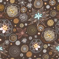 flower seamless pattern N46