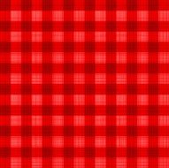 Christmas red gingham pattern with fabric texture