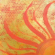 Sun painting