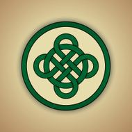 Celtic Knot Symbol of Luck