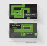 Business card abstract background N4