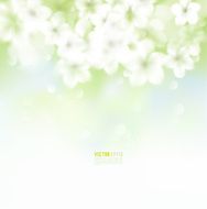 Abstract blur floral paint background vector illustration N2