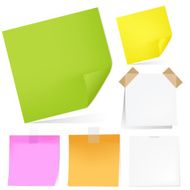 Color Notes Paper Set