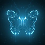Circuit board background N77