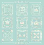 Retro Frames set 19