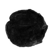 Monochrome grey circle watercolor isolated N3