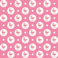 Baby girl seamless pattern N10