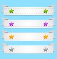 Abstract ribbons
